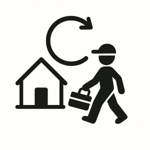 定期訪問